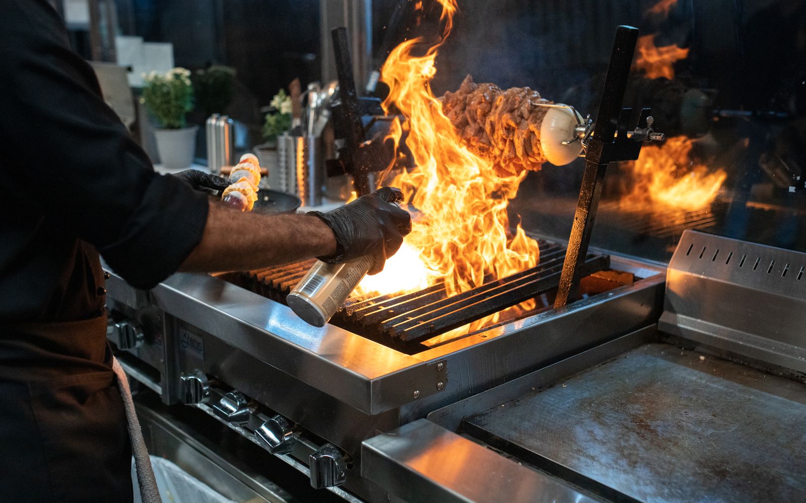 Outdoor kitchen and BBQ pavilion design Dubai