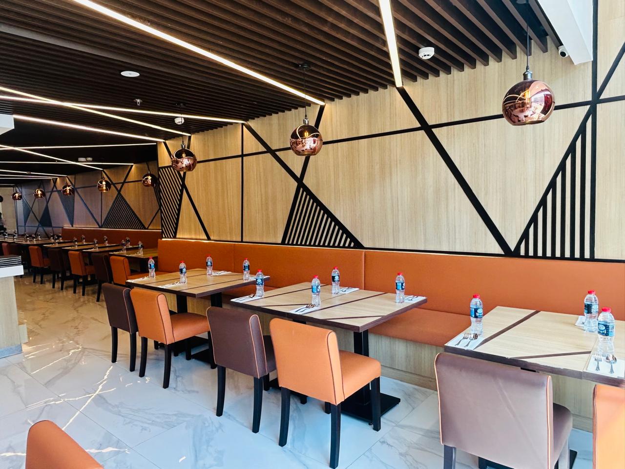 Bar counter and millwork commercial fit-out