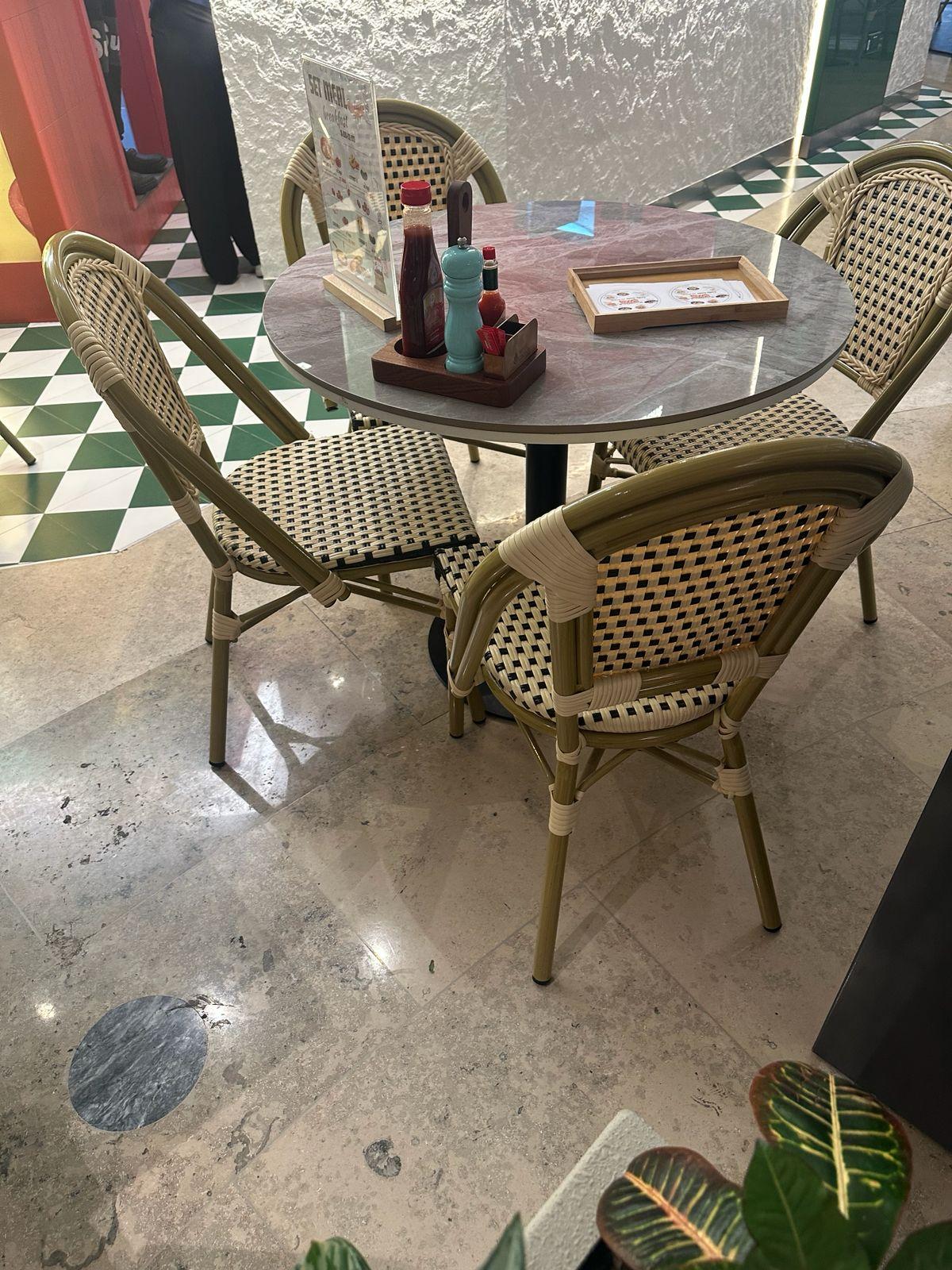 Bespoke dining chairs and tables for restaurants